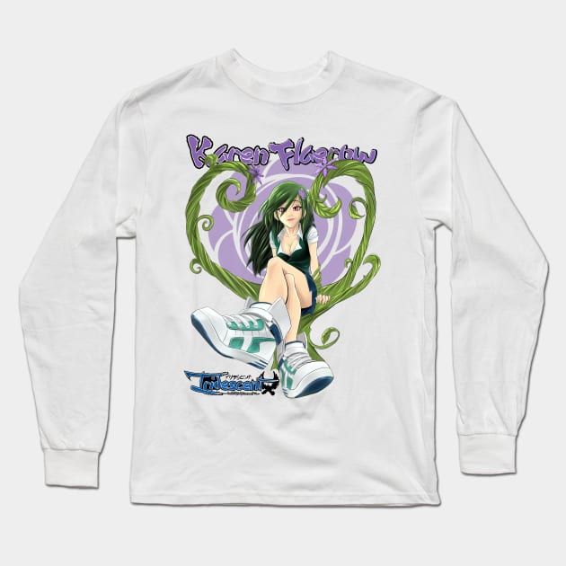 Karen CH 02 Long Sleeve T-Shirt by BlazeManga